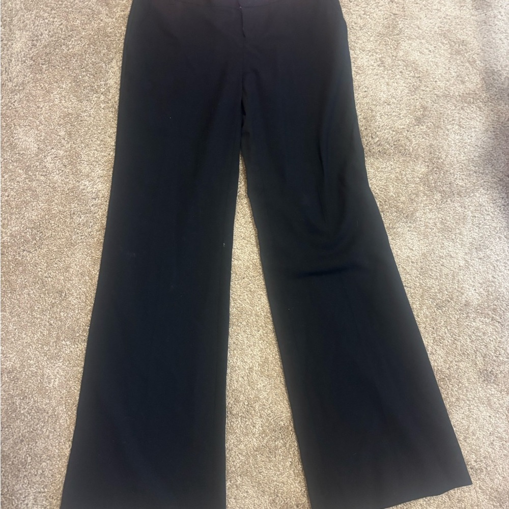 GAP Black Wide Leg Pants Size 2